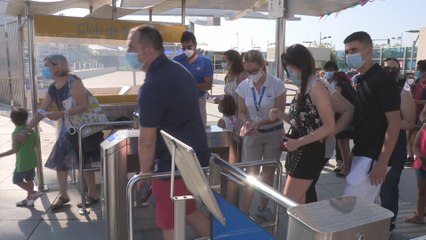 Tras 110 días cerrado, el Oceanogràfic reabre sus puertas