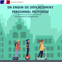 Les équipements obligatoires pour les trottinettes et autres EDP