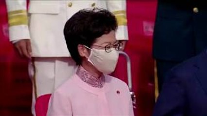 Hong Kong marks handover anniversary as new law takes effect