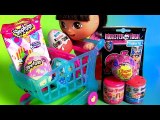 SURPRISE EGGS Dora the Explorer Kinder Shopkins Egg 5 Mashems Fashems Disney Princess Chupa Chups