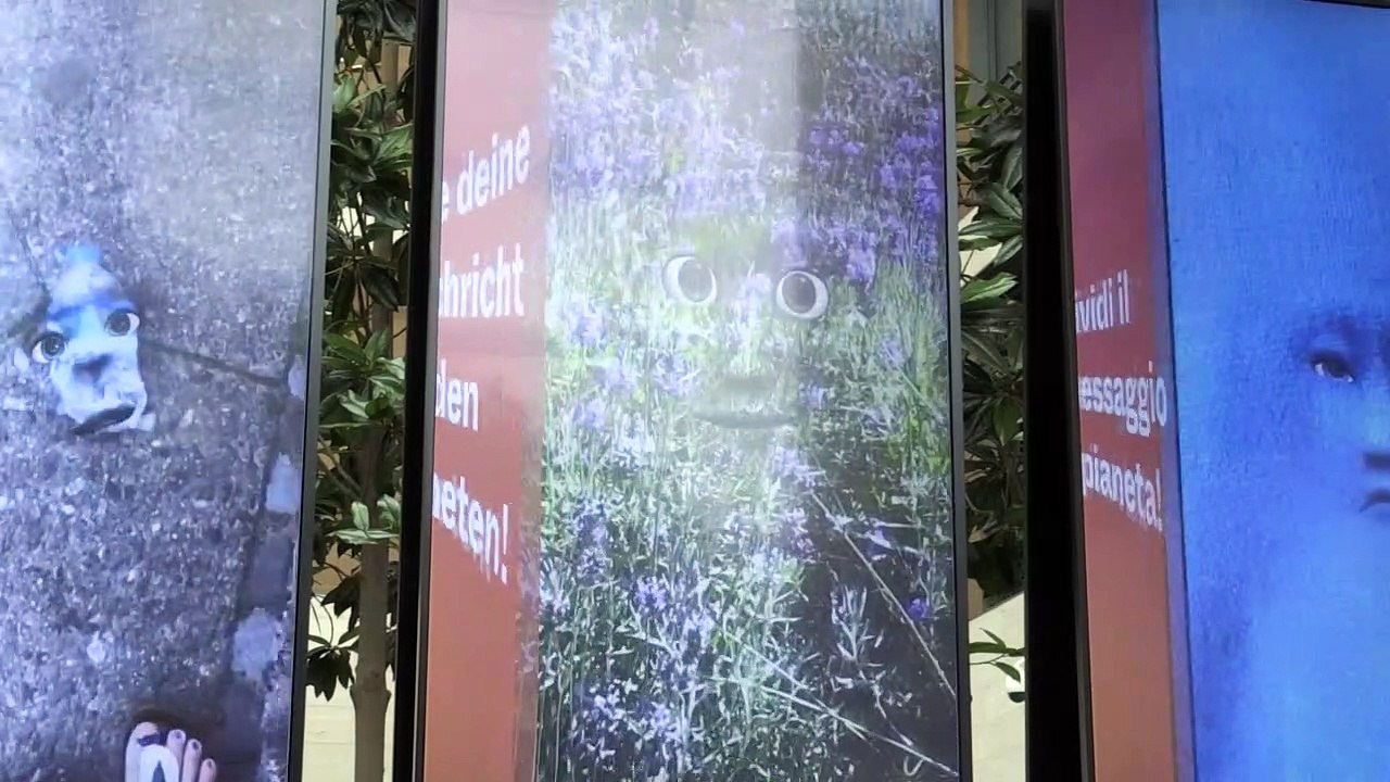 Kunstwerk Earth Speakr: Kinder reden übers Klima