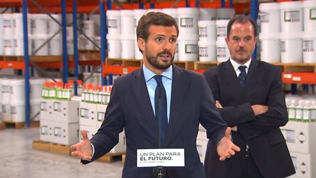 Casado dice que el sectarismo del Gobierno dificulta el apoyo del PP