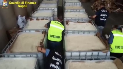 Incautado en Italia el mayor alijo de anfetaminas del mundo