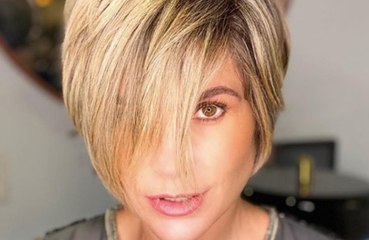 Flávia Alessandra exibe novo corte de cabelo na quarentena