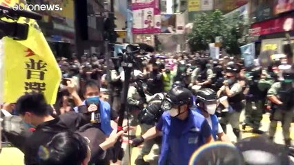 Sicherheitsgesetz in Hongkong: Die Polizei greift zu