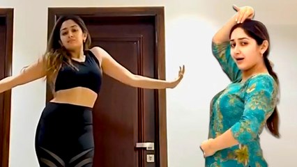 Sayyesha Bold reply for Rumours Arya Sayyesha LockDown stress buster