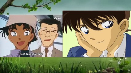 Hattori nghĩ gì mà cho Conan và Ran tham quan Osaka bằng xe cảnh sát