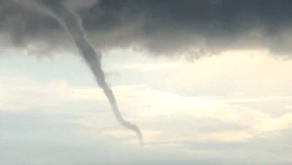 Waterspout spotted off the coast of Finland