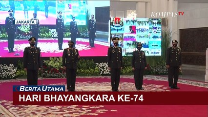 下载视频: Hari Bhayangkara ke-74, Jokowi: Polri Harus Siap Dengan Tantangan ke Depan