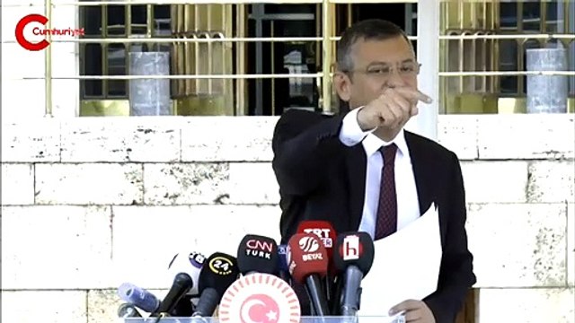 Özgür Özel'den çok sert tepki: Bir rezalete imza atıyorlar!