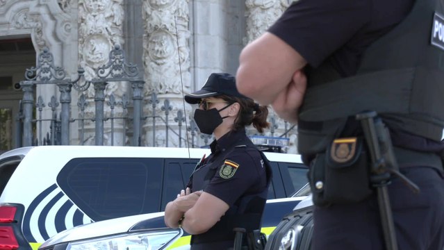 Moreno presenta ocho nuevos vehículos de la Unidad de Policía Adscrita