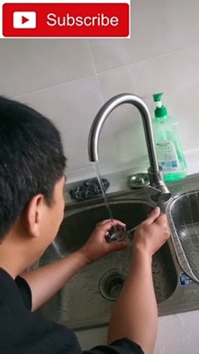 onereverse  water tap video