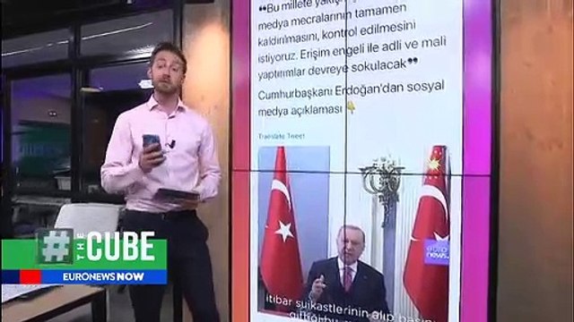 President Recep Tayyip Erdoğan vows to curb social media in Turkey