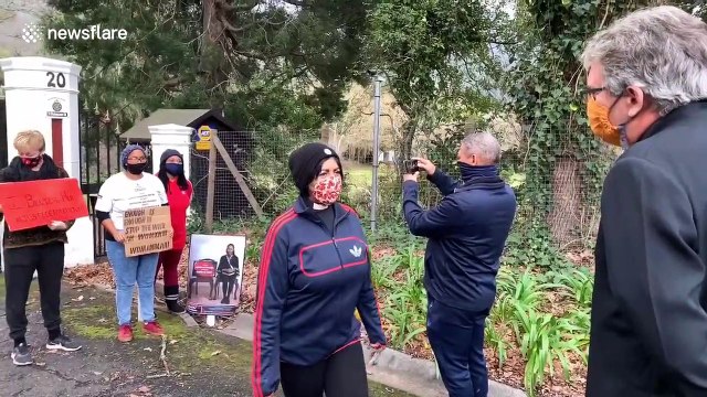 South African reverend goes on hunger striker demanding justice after being raped 18 years ago