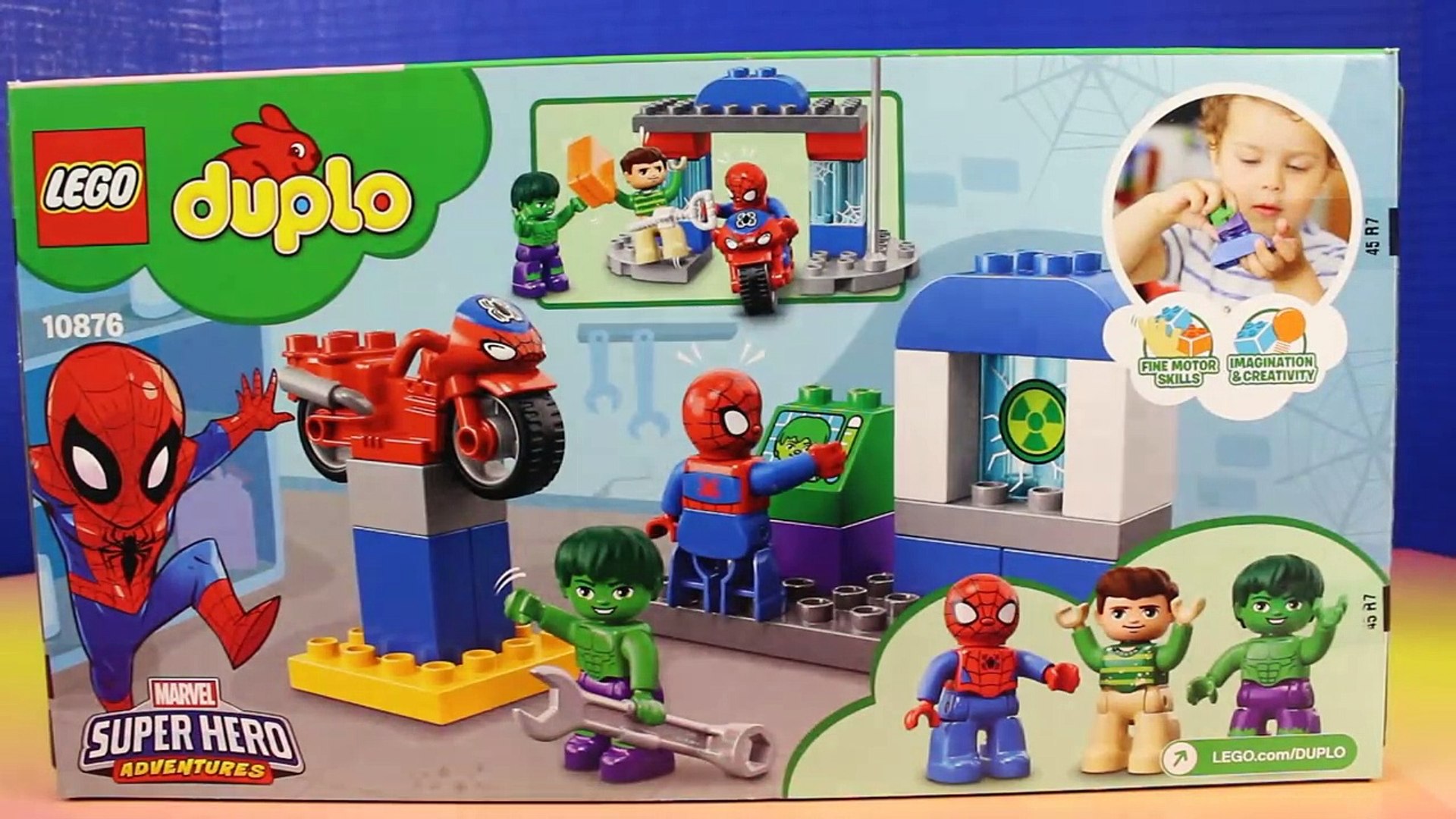 Lego Duplo Spider-man & Hulk Adventures Toy Review With Just4fun290