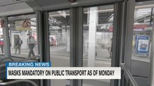 Masks a must on public transport