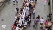 Des milliers de Tchèques se sont réunis autour d'un dîner à Prague pour célébrer la fin de la crise du coronavirus