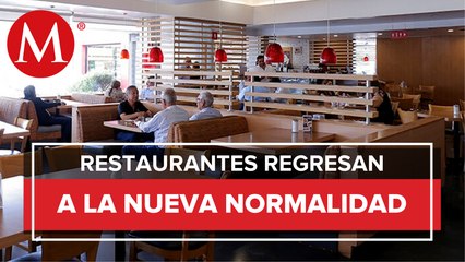Así será ir a comer a restaurantes de CdMx
