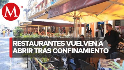 Hoy inicia reapertura de restaurantes en la CdMx