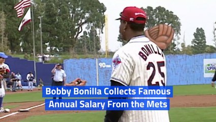 Bobby Bonilla Collects Famous Annual Salary From the Mets