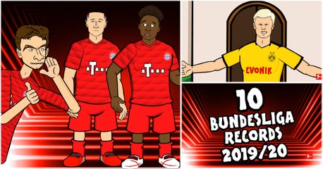 Top 10 Bundesliga Records of the 2019/20 Season ⚽