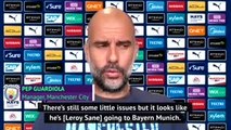 Guardiola doesn't want Sane to go