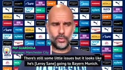 Guardiola doesn't want Sane to go