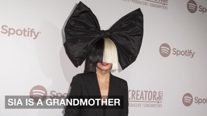 Sia Becomes A Grandmother