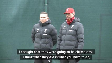 Download Video: Faith in Klopp responsible for Liverpool Premier League triumph - Mourinho