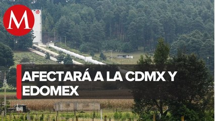 Suspenderán suministro de agua en Sistema Cutzamala