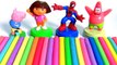Learn Colors with Play Doh Surprises + Stacking Cups Nesting Toys Surprise Toys for Children ｡◕‿◕｡