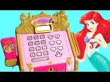 The Little Mermaid Ariel Royal Cash Register Girls Toy with Surprise Toys Disney Frozen Elsa ｡◕‿◕｡