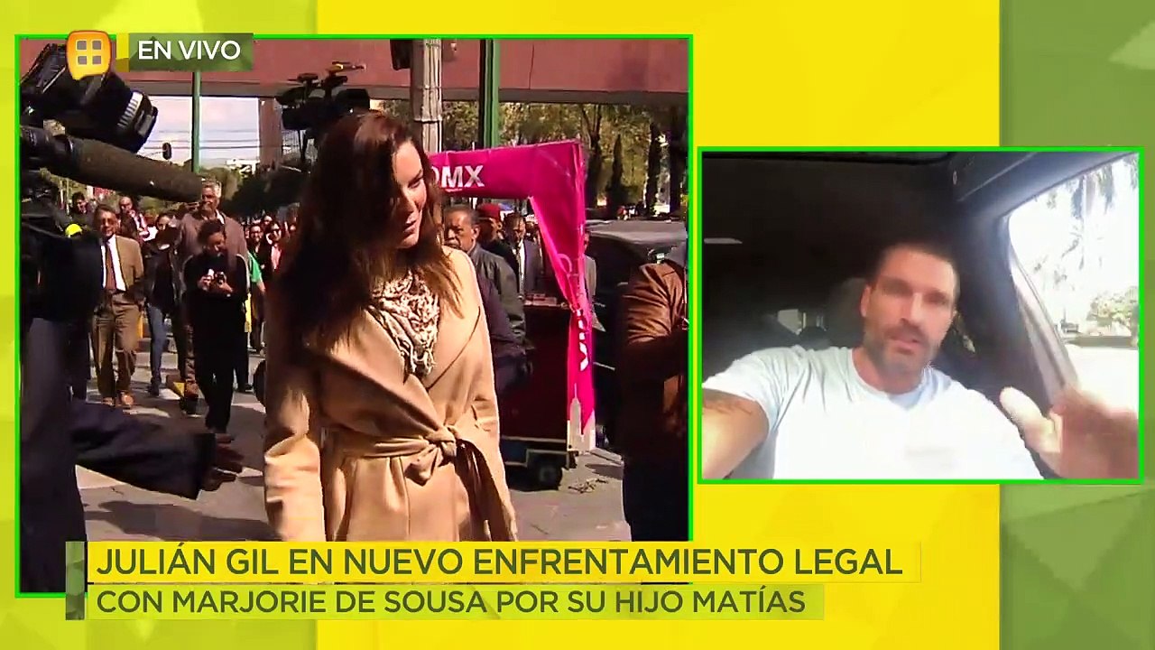 ¡Julián Gil afirma que vendrá a México para pelear por la patria potestad de su hijo! |Ventaneando