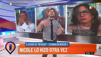 Nicole Neumann lo hizo de nuevo: la modelo se olvidó lo que iba a preguntarle a un entrevistado