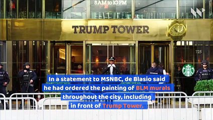Donald Trump Calls Black Lives Matter Mural a ‘Symbol of Hate’