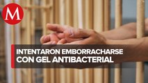 Mueren tres internos por ingerir gel antibacterial en penal de Puebla