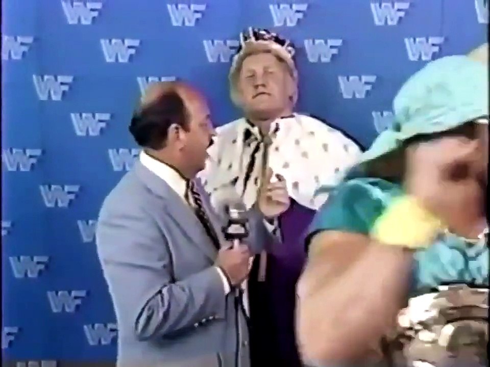 Randy Savage, Harley Race & Adrian Adonis promo February 1987