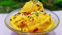 Mango Ice Cream Recipe | Make Ice Cream Without Ice Cream Maker | Ajmer Recipe | Ajmer Rasoi Khazaana
