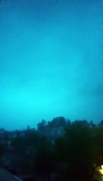 Guy Gets Struck By Lightning During Thunderstorm