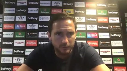 Lampard on Chelsea shock West Ham defeat