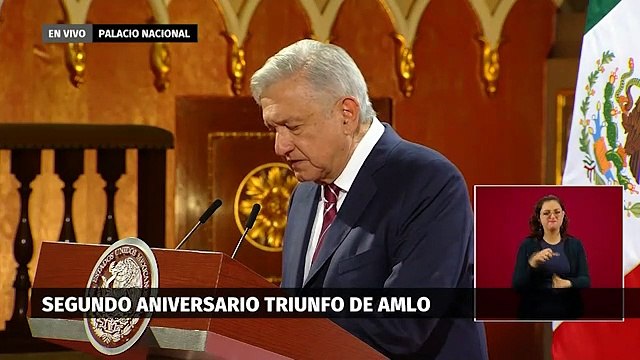AMLO destaca el combate a la corrupción y libertad de expresión como logros de gobierno