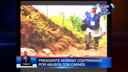 Presidente Moreno, tomará medidas contra uso fraudulento de carnés de discapacidad