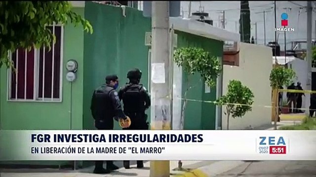 FGR investiga irregularidades en liberación de la madre de El Marro