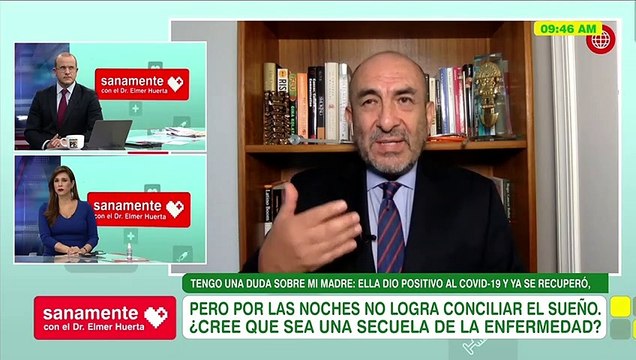 Sanamente con el Doctor Elmer Huerta: Se recuperó del Covid-19 pero tiene secuelas (HOY)