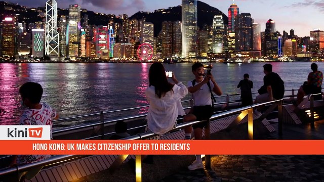 Hong Kong- UK makes citizenship offer to residents