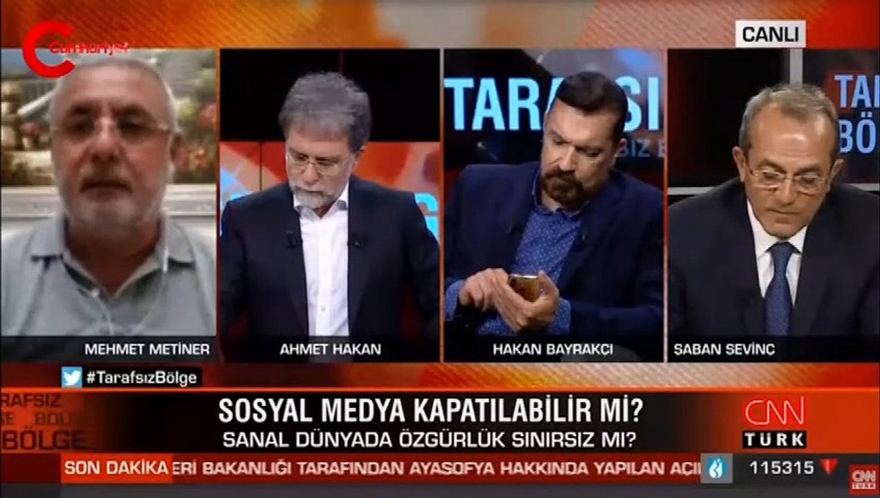 Mehmet Metiner’den canlı yayında büyük gaf!
