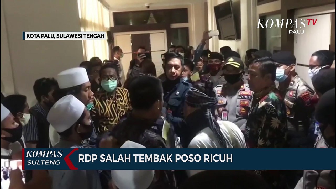 RDP Salah Tembak Poso Ricuh