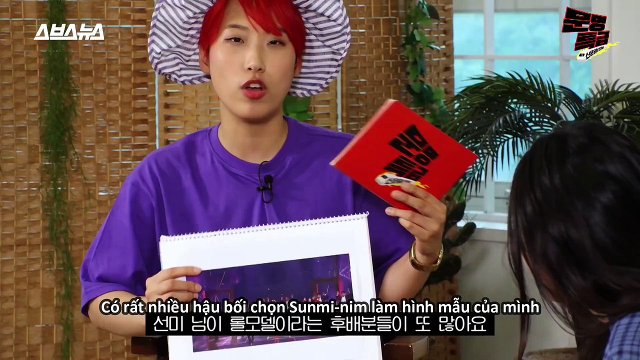 [VIETSUB] Sunmi nhắc đến fangirl Yoohyeon (Sunmi talks about her idol fangirl)