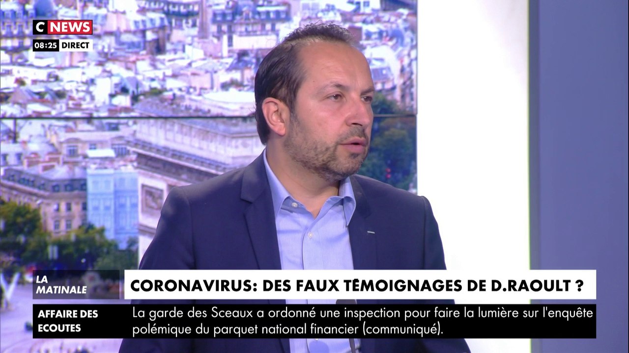 Sébastien Chenu, porte-parole du RN et député du Nord, à propos de Didier Raoult : «Il y a un acharnement envers cet immense professionnel de la recherche française» #LaMatinale
