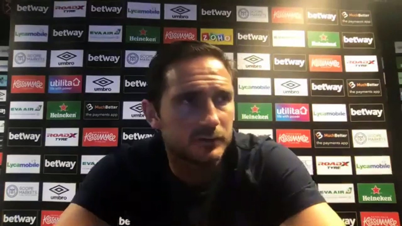 "Disappointed with goals we conceded" | Frank Lampard on Chelsea shock West Ham 3:2 defeat